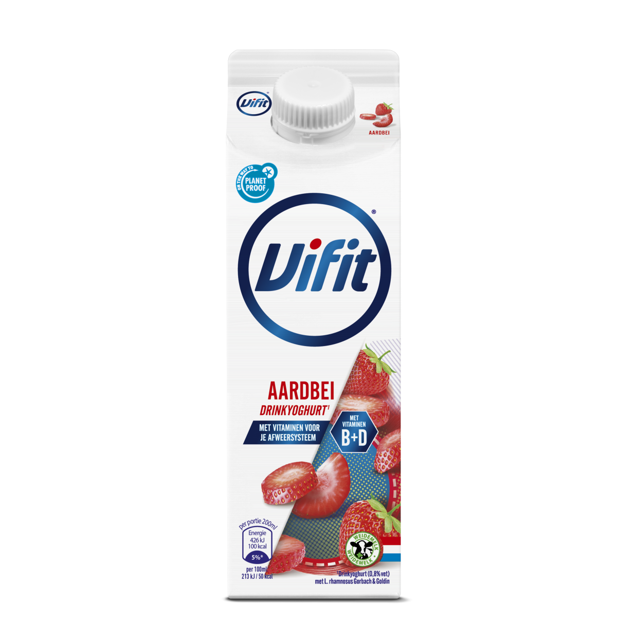 Vifit drink Aardbei 500 ml